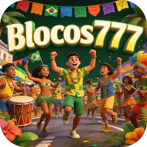 Blocos777 Oficial Slots Brasil #1 Logo